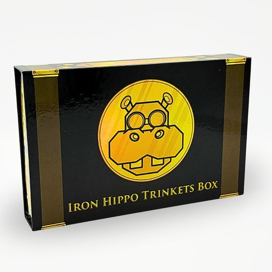 Iron Hippo Trinkets Box