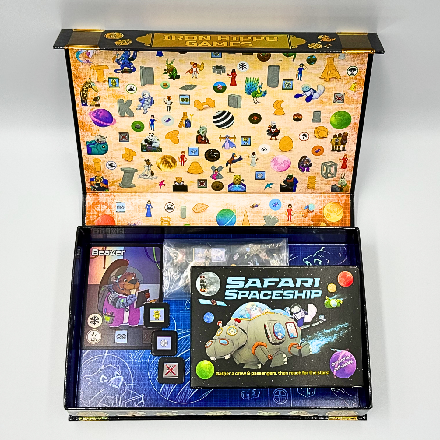 Iron Hippo Trinkets Box